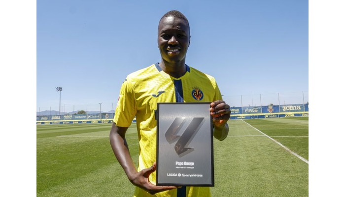 Gueye beats Super Eagles duo to win LALIGA African MVP