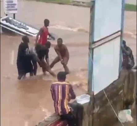 Heroic Passersby Save Stranded Man from Delta Floodwaters