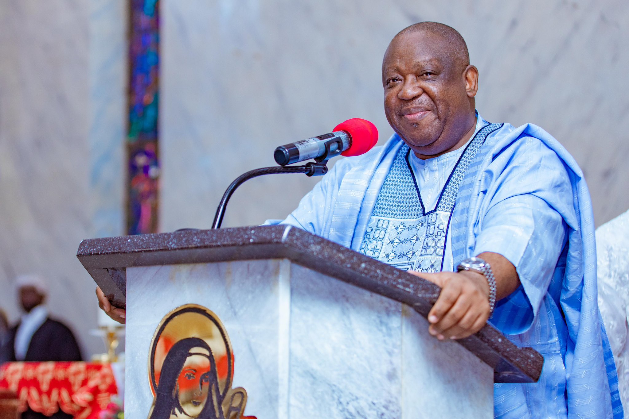 Plateau State Governor, Caleb Mutfwang. Photo Credit: Plateau Press